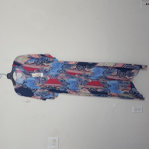 Johnny Was Cordelia Easy Midi Dress Size M